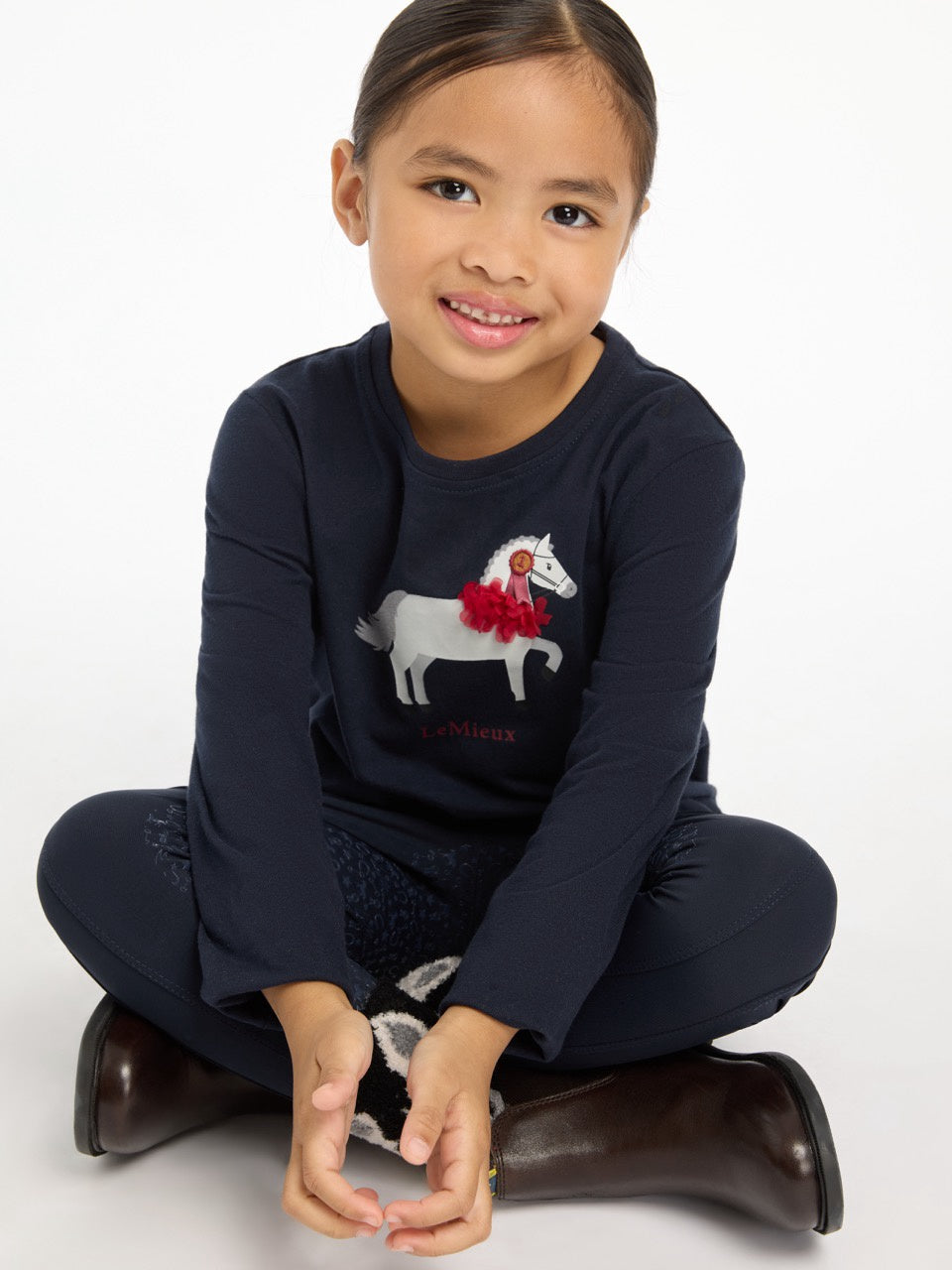 LeMieux Mini Jessie Shirt Lange Mouw Kids FW24