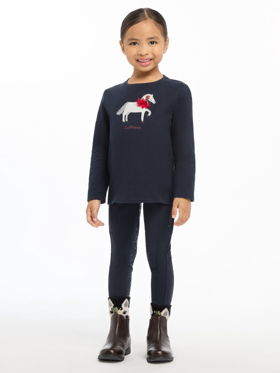 LeMieux Mini Jessie Shirt Lange Mouw Kids FW24