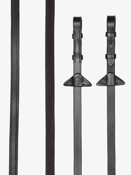 LeMieux Half leder half Rubber Teugels