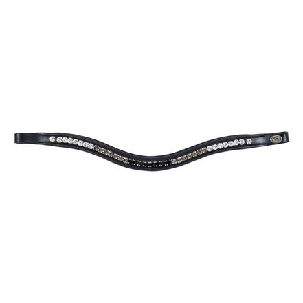 HFI Padded Wave Browband + Strass