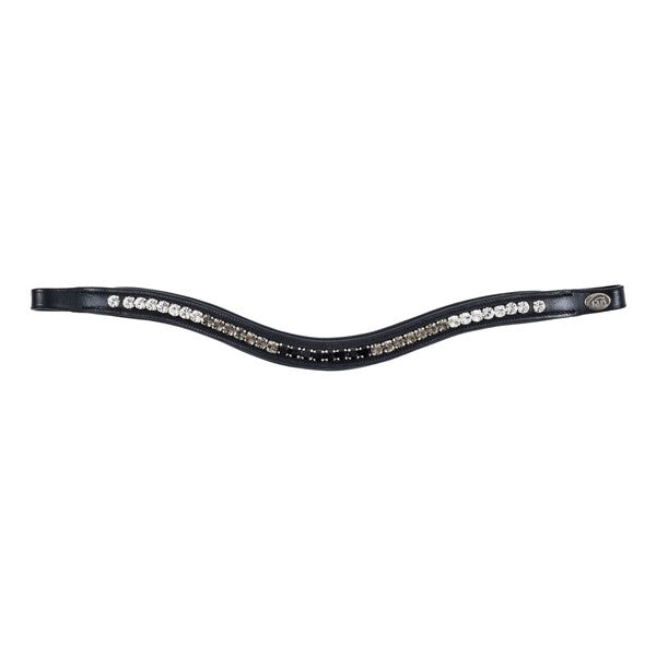 HFI Padded Wave Browband + Strass
