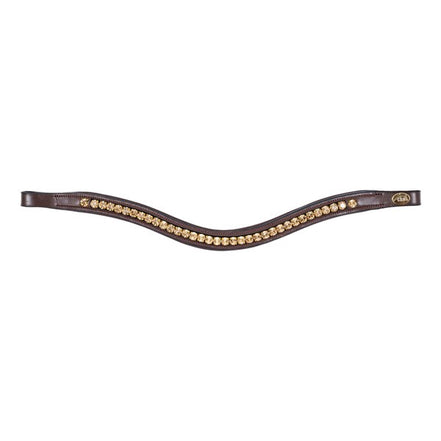 HFI Padded Wave Browband + Strass
