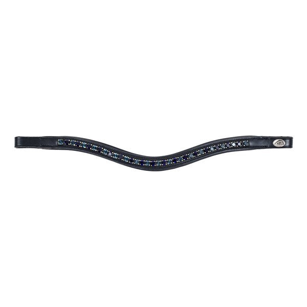 HFI Padded Wave Browband + Strass
