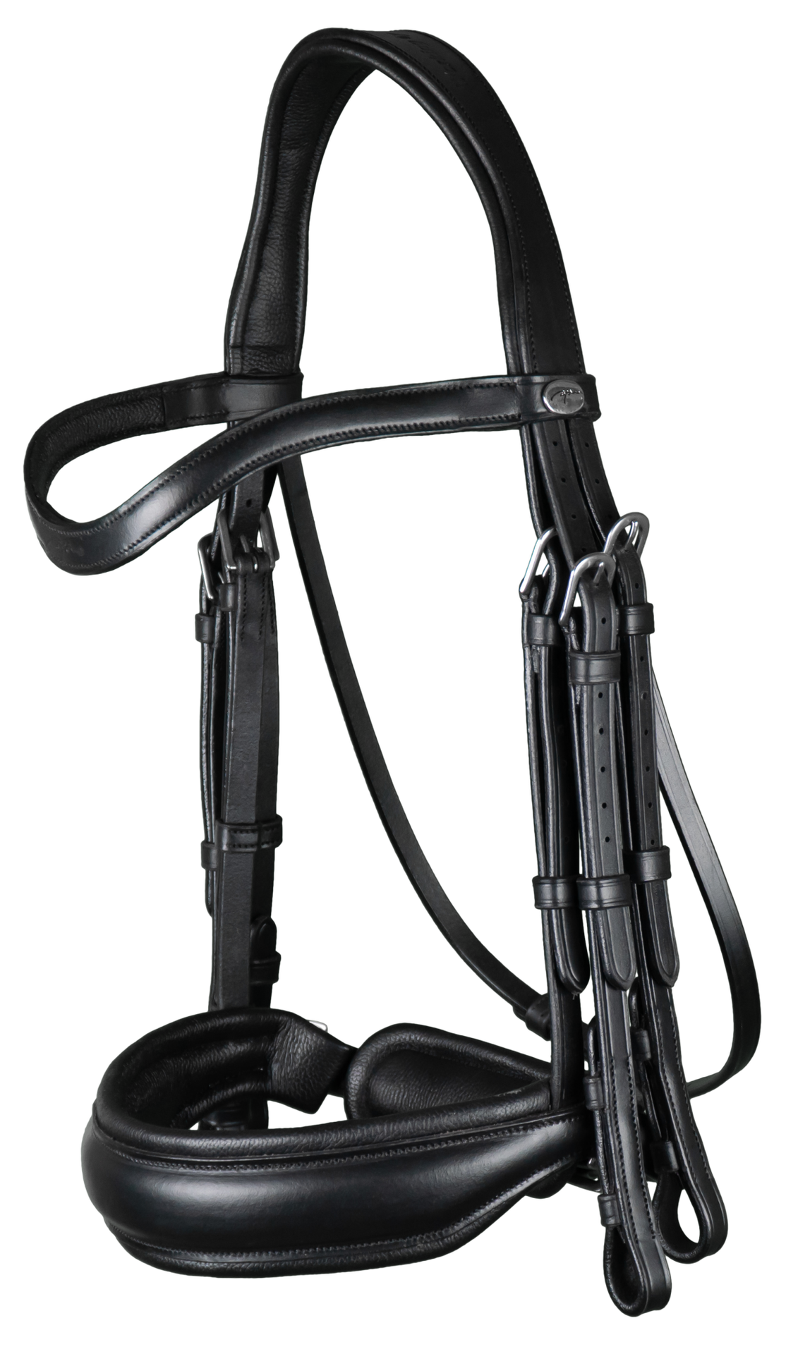 Dy'on Matte Large Crank Noseband Stang & Trens Working