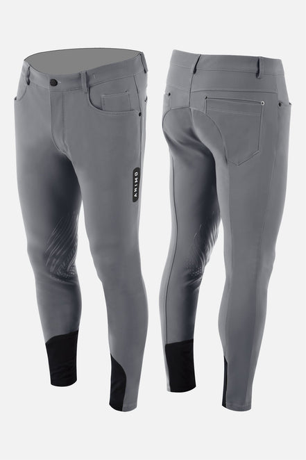 Animo Riding Breeches Mezcal Knee Grip Men