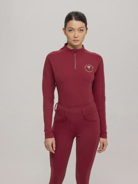 Tommy Hilfiger Equestrian Arizona 1/4 Rits Training Shirt Dames