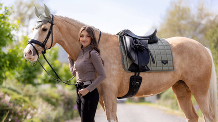 LeMieux Loire Classic Saddle Pad Fern