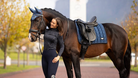 LeMieux Loire Saddle Pad Classic Atlantic
