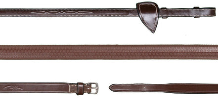 Dy'on 5/8 Rubber Reins Hunter