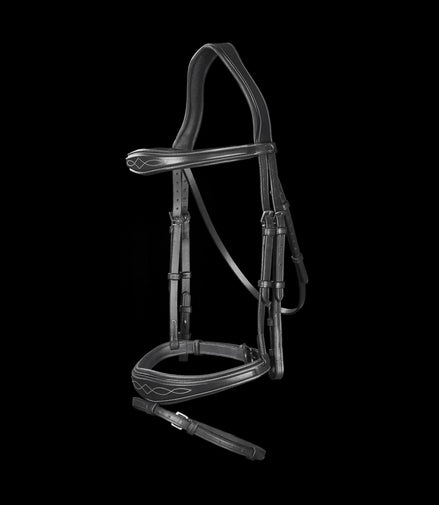 Dy'on Anatomic Flash Noseband Hoofdstel Hunter