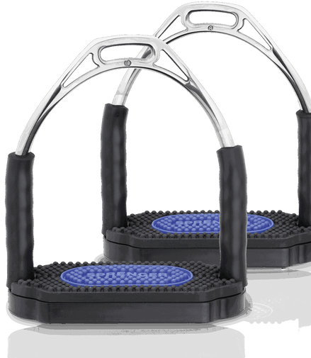 Sprenger Bow Balance Stirrups - Stainless steel Edelstaal 110mm