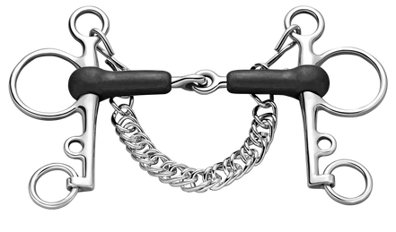 Sprenger Rubber Pelham Long Scissors - 18mm