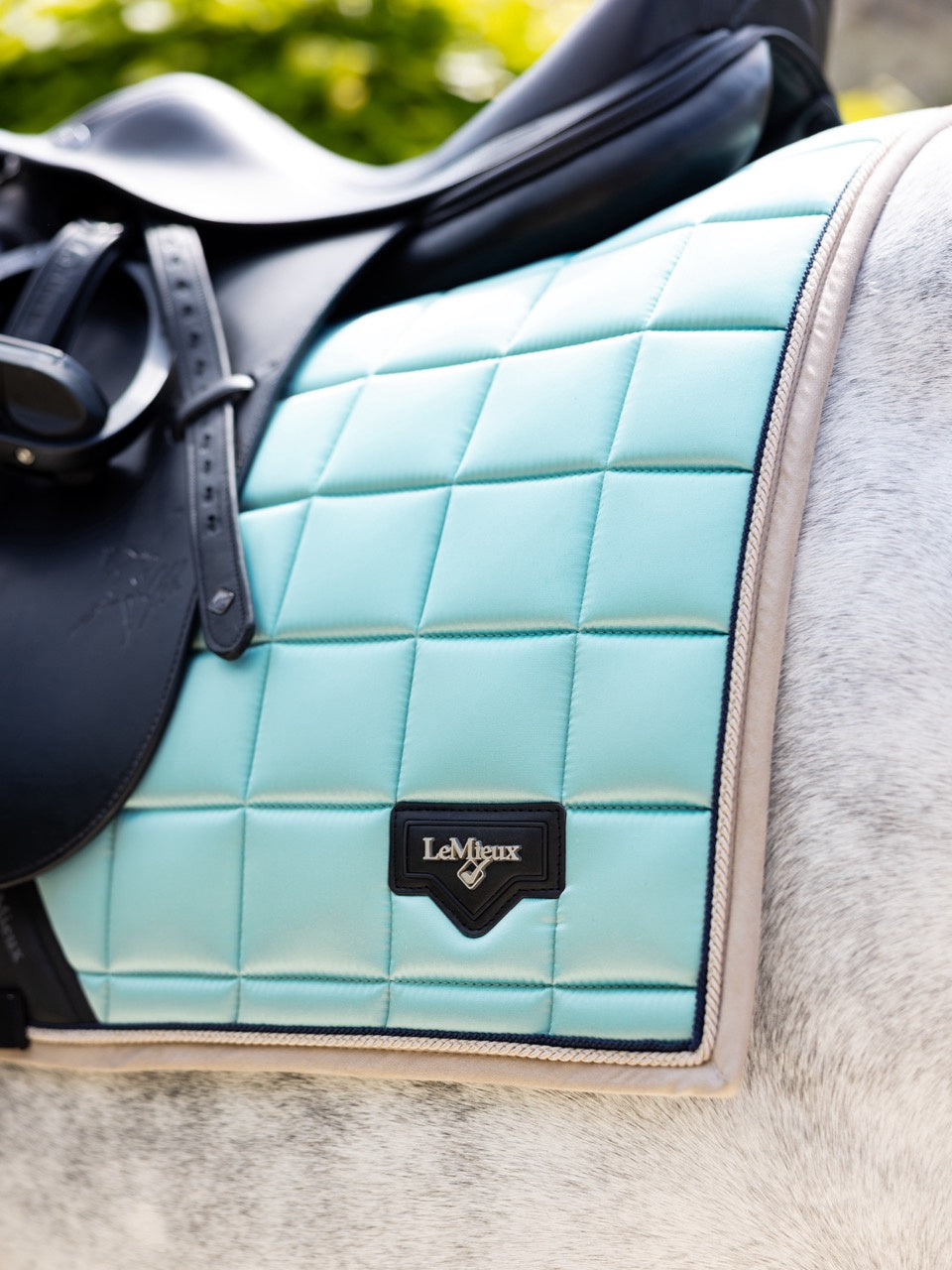 LeMieux Loire Saddle Pad Aqua SS25