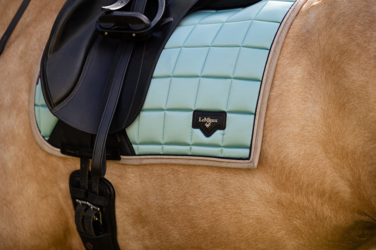 LeMieux Loire Saddle Pad Aqua SS25