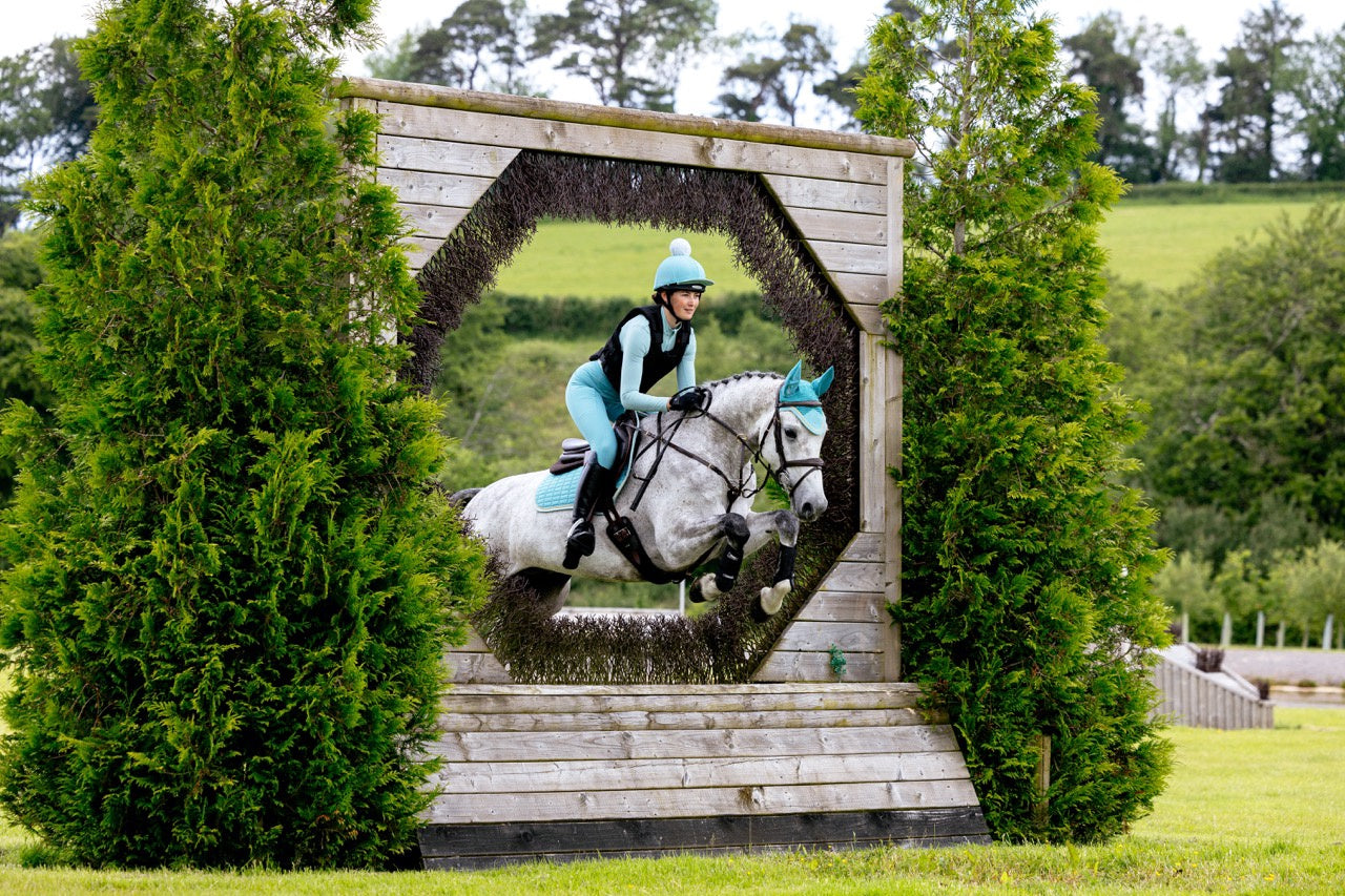 LeMieux Suede Saddle Pad Lagoon SS25