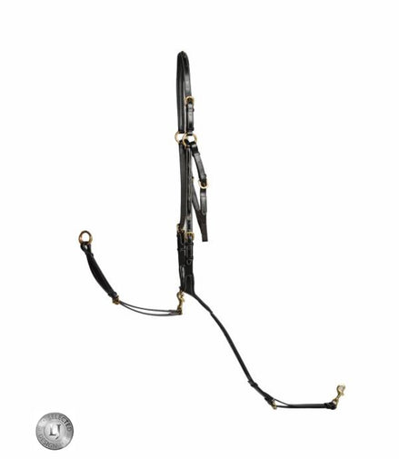 LJ Leathers Pro Selected 3-point Hunting Martingale