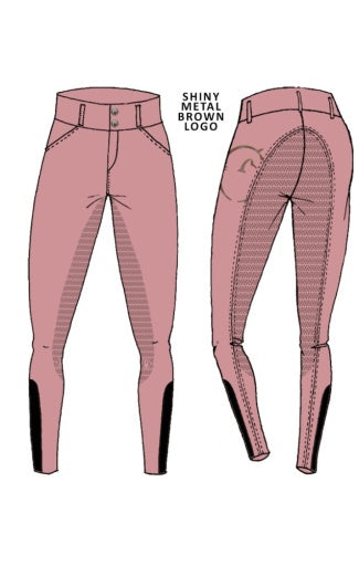 Vestrum Molvene Full Grip Rijbroek Dames