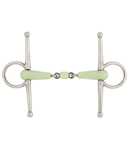 BR Double Jointed Apple Mouth Gag Bit - 15mm