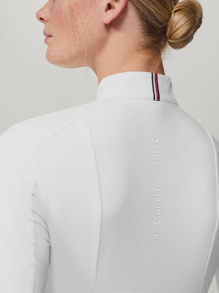 Tommy Hilfiger Equestrian Avon Wedstrijdshirt Lange Mouwen Dames