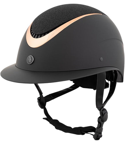 BR rijhelm Theta Plus Painted Glitter Rosegold