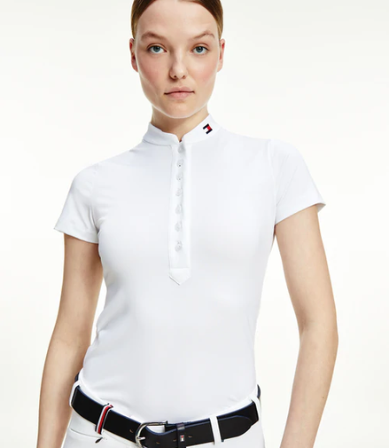 Tommy Hilfiger Equestrian Competition Shirt Short Sleeve