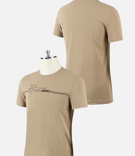 Animo Camaiore Beige Shirt Men