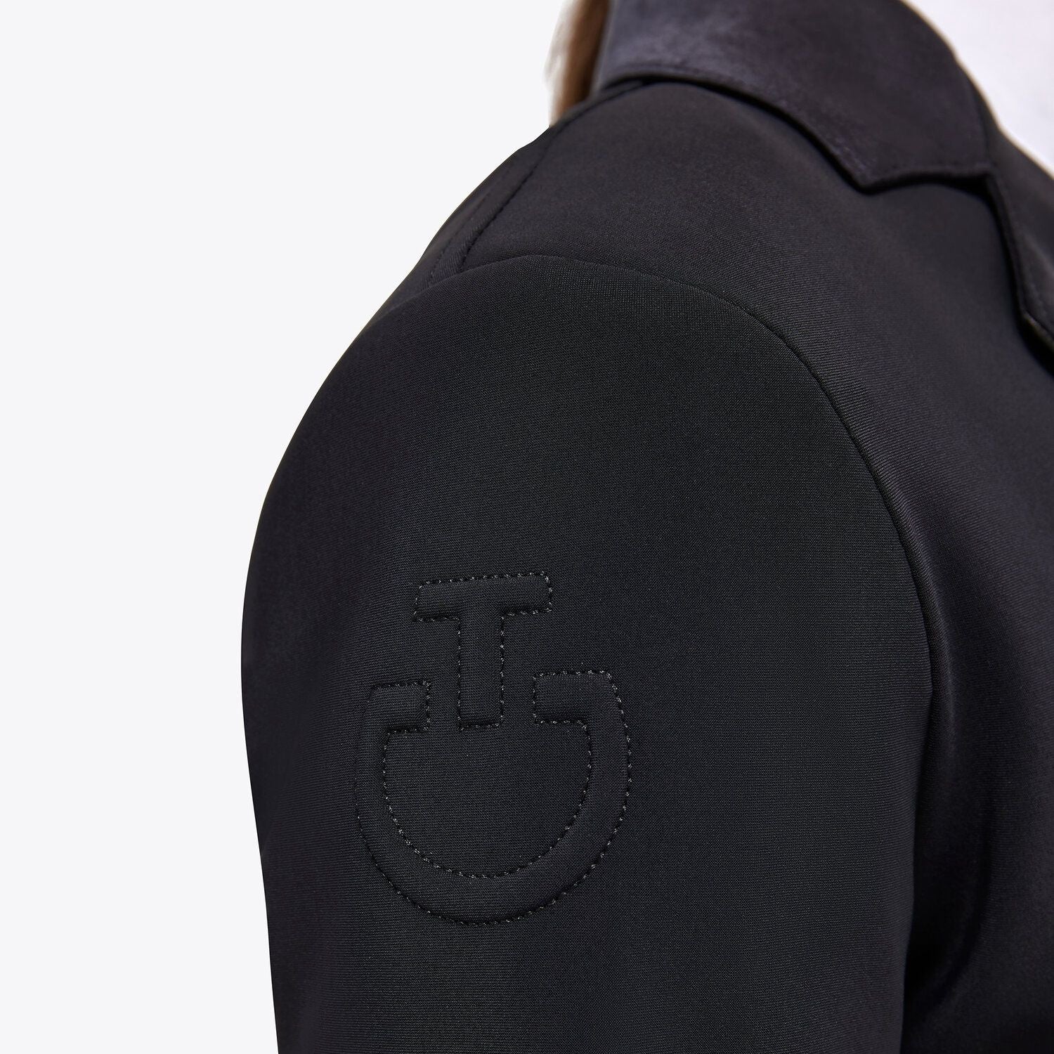 Cavalleria Toscana Mädchen Turnierjacke Schwarz