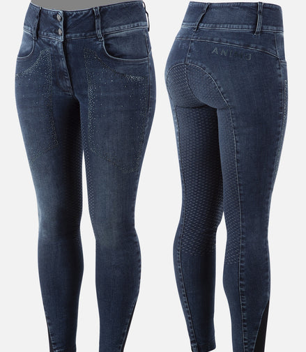 Animo Norway Full Grip Riding Breeches Jeans Women
