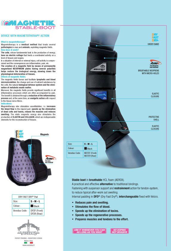Veredus Magnetik Stable Boot Front
