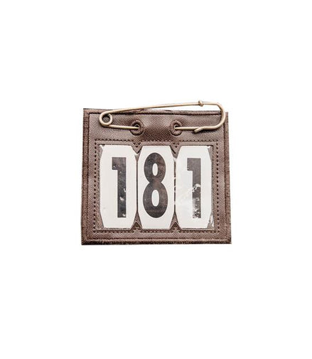 Kentucky Head Number PVC With Safety Pin