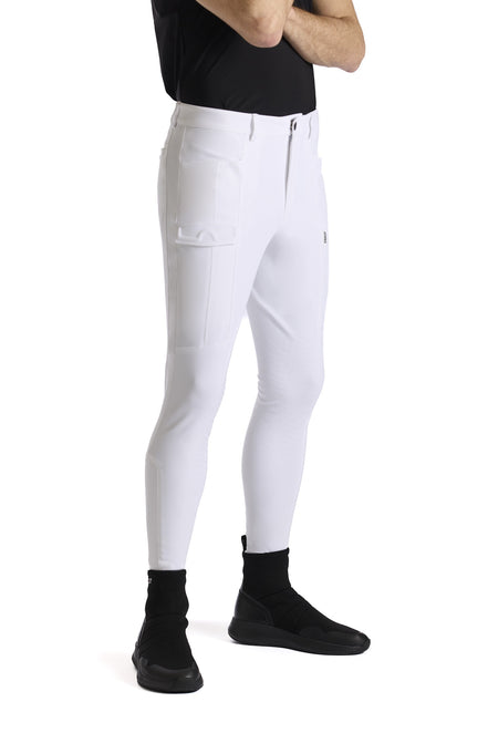 Ego7 Riding Breeches Embossed Knee Grip Men