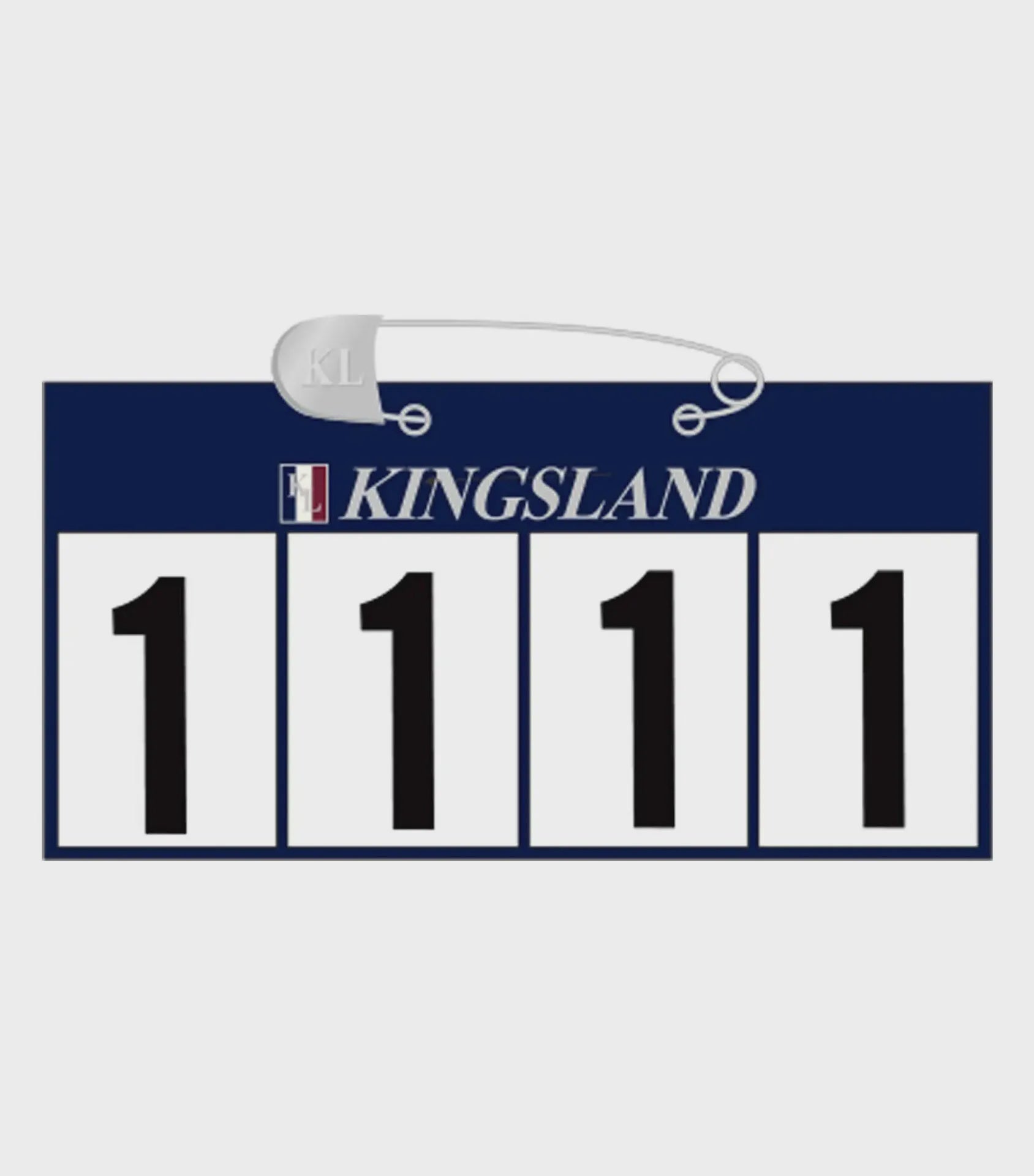 Kingsland KLpalmer Nummer Plate W4 Numbers