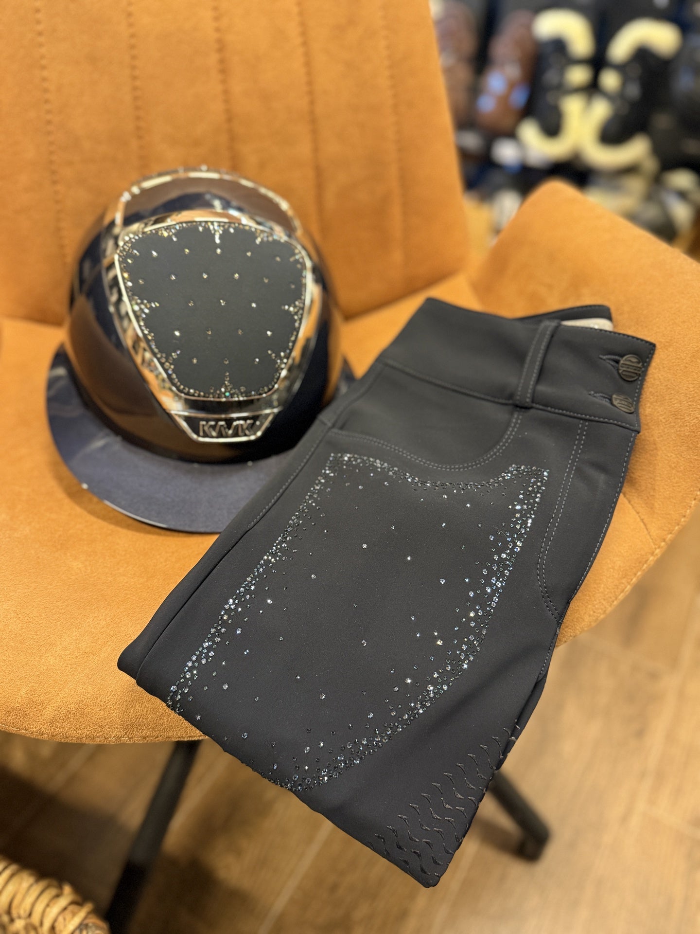 Animo Negori Full Grip Reithose Damen