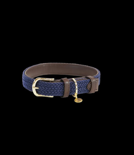 Kentucky Gevlochten nylon hondenhalsband