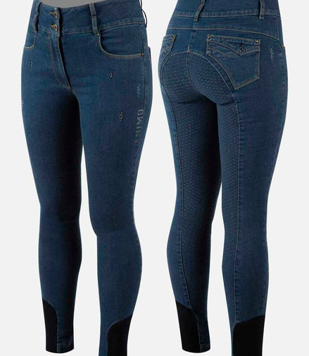 Animo Women's Nigeria Full Grip Jeans Riding Breeches