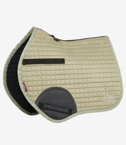 LeMieux Mini Suede Jump Zadeldek Fern