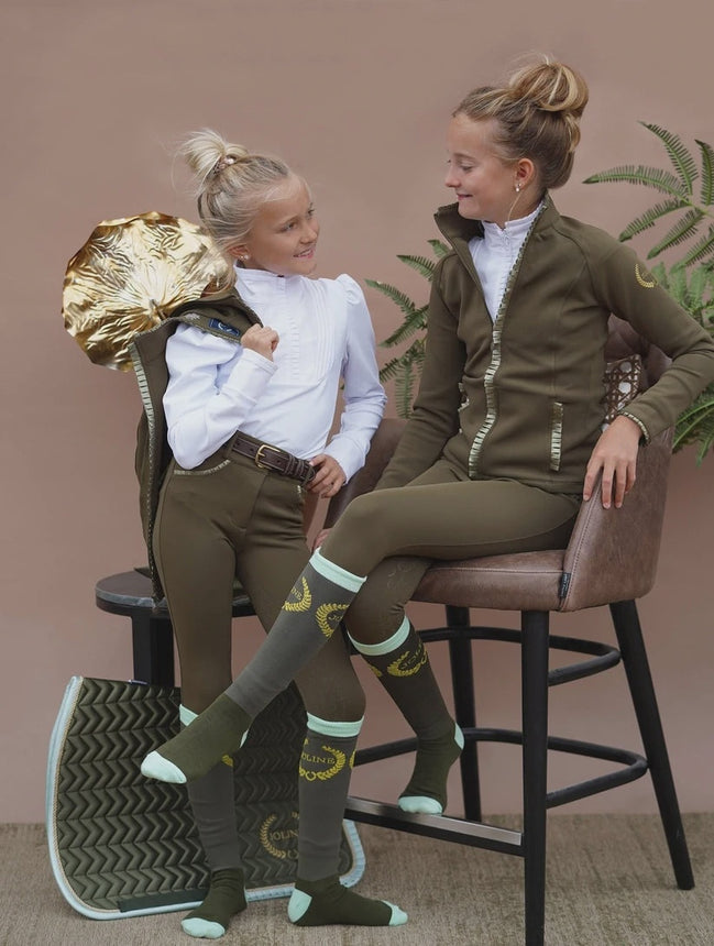Joline Kids Rijbroek Dark Green