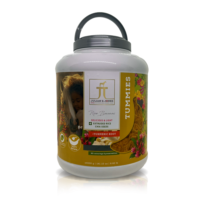 Julian & Jones Tummies Pot Paardensnoepjes met Rijst & Kurkuma