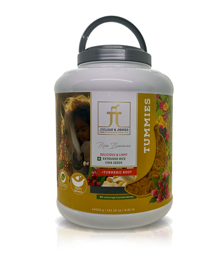 Julian & Jones Tummies Pot Paardensnoepjes met Rijst & Kurkuma