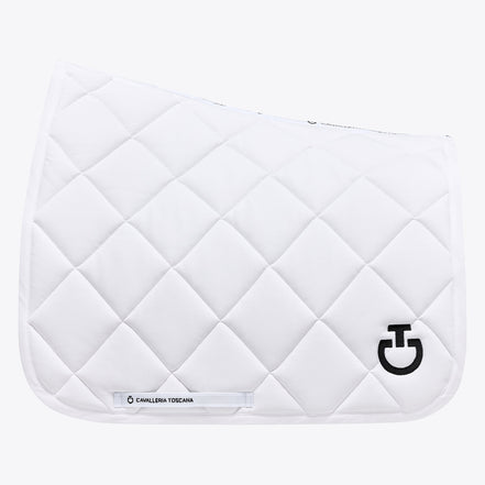 Cavalleria Toscana Diamond Quilted Jersey Dressage Saddle Pad