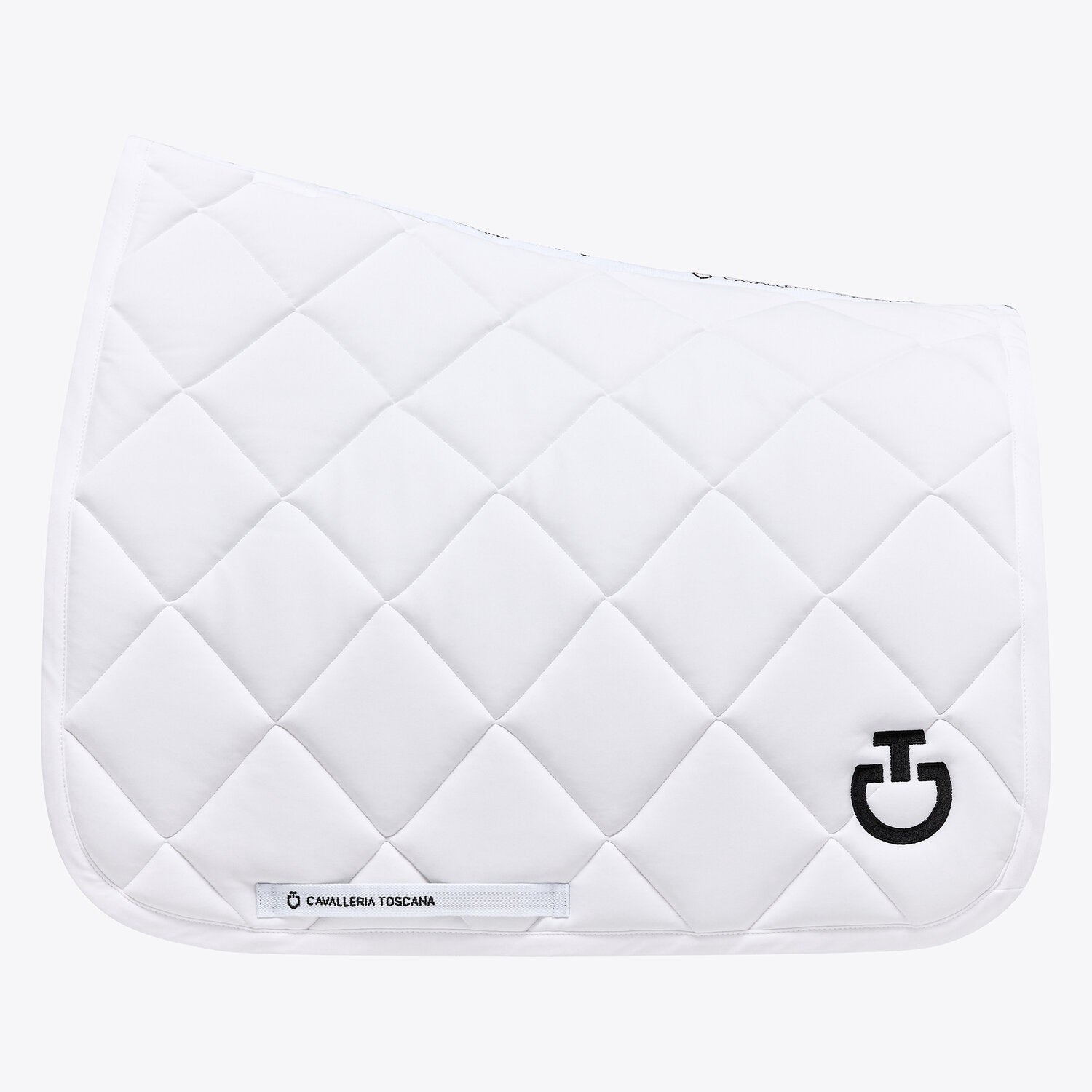 Cavalleria Toscana Diamond Quilted Jersey Dressage Saddle Pad