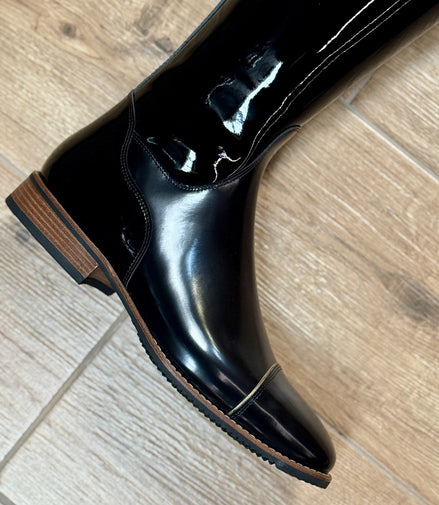 De Niro Bellini Patent Black G21 Dedaoro + Knee Comfort