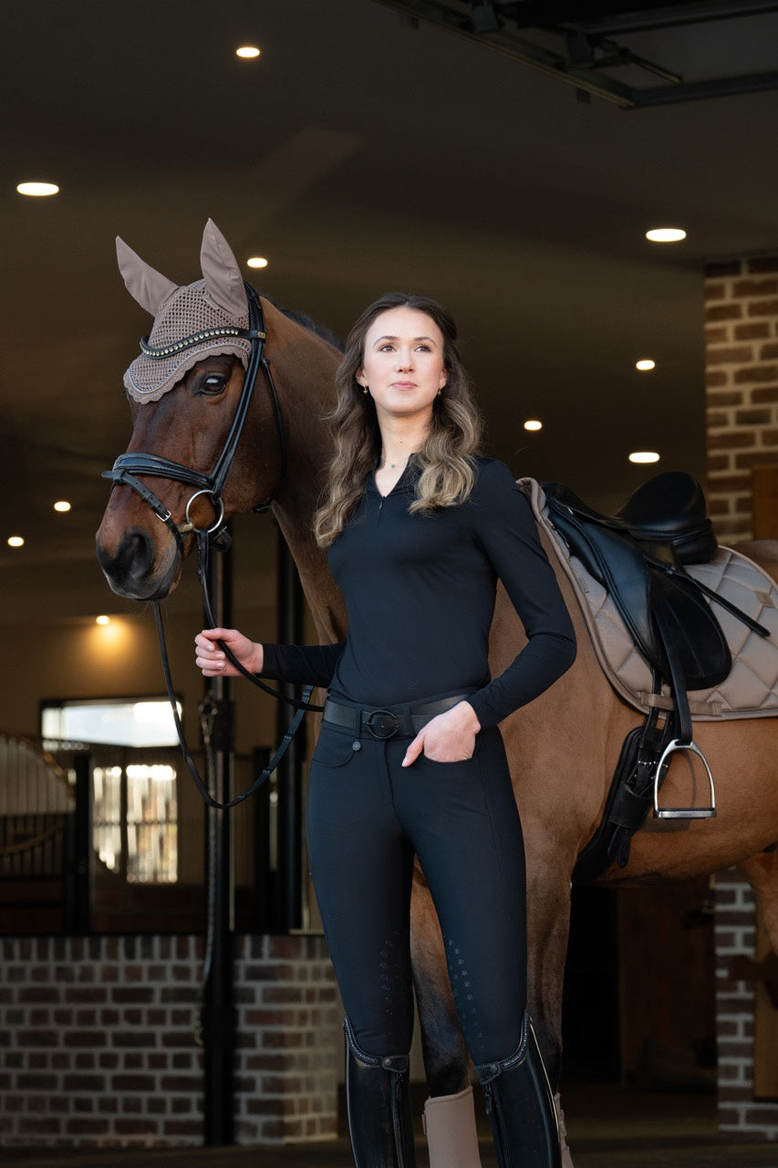 Eskadron Saddle Pad Glossy Bit Platinum 25