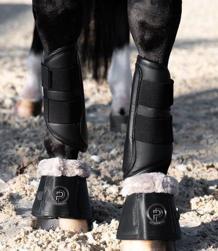 Eskadron Bell Boots Faux Leder Platinum 25