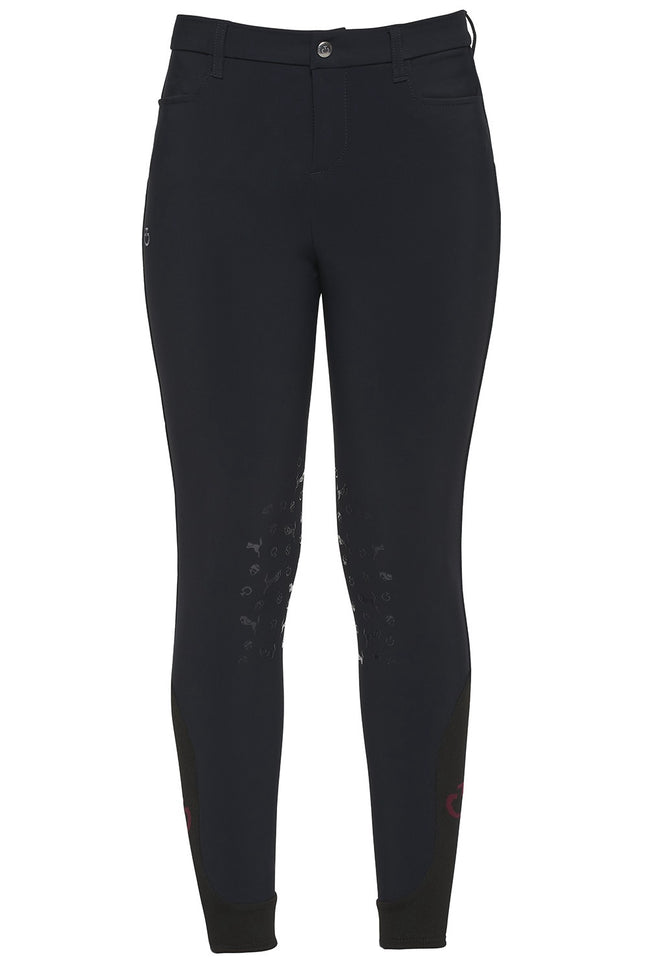 Cavalleria Toscana Kids Girls Horse and Helmet Riding Breeches