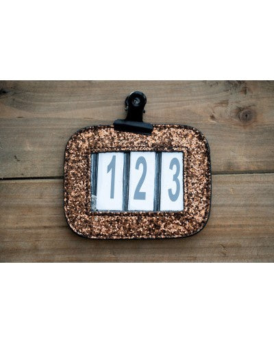 HB Showtime Startnummers Glitter