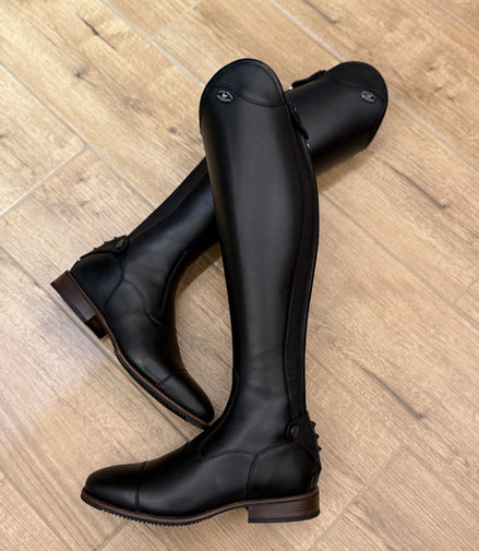 DeNiro Levante01 Black Logo Brown Sole