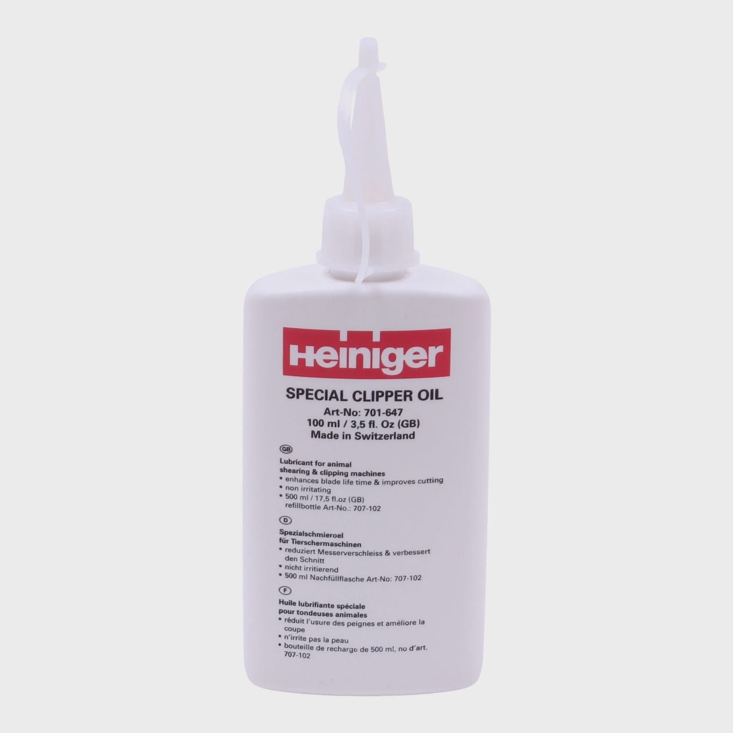 Heiniger Special Scheerapparaat Olie 100ml