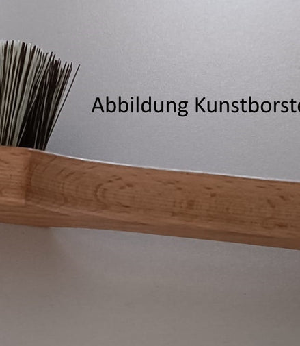 Euroriding Houten Hoevenkrabber PPN - Kunstvezel borstel