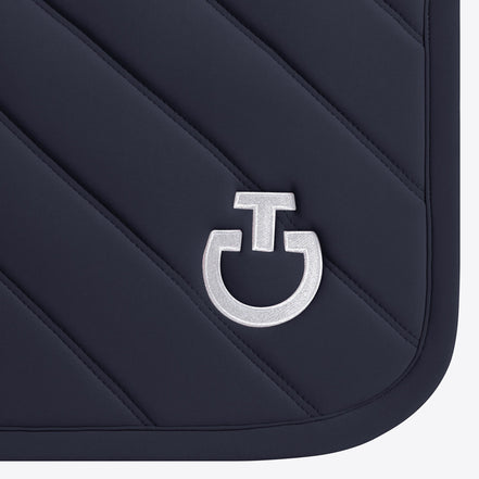 Cavalleria Toscana Diamonds & Lines Quilted Zadeldek